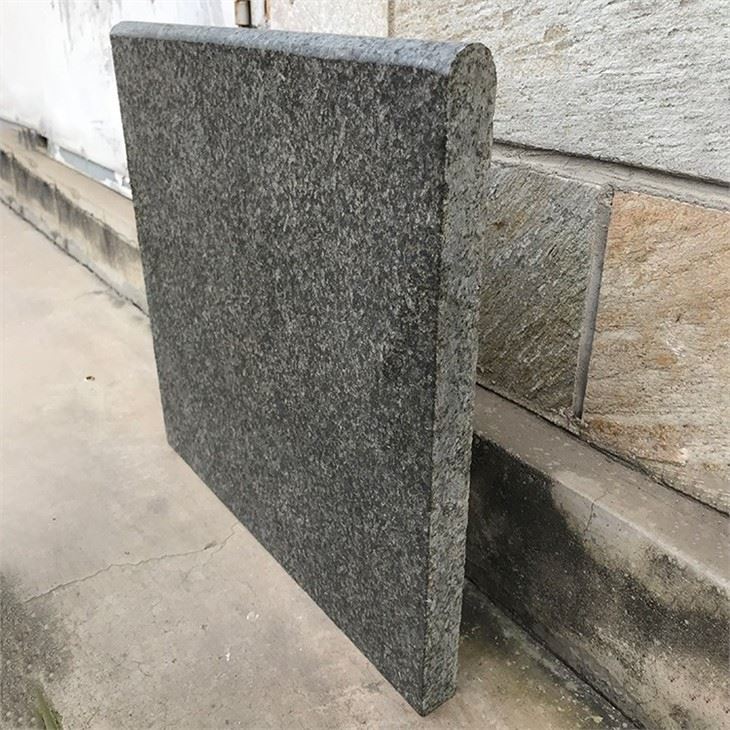 2 black granite tile
